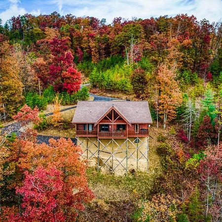 Peace In The Valley - Mtn Views W/Hottub, Gameroom, Theatre, Arcade Sevierville Esterno foto