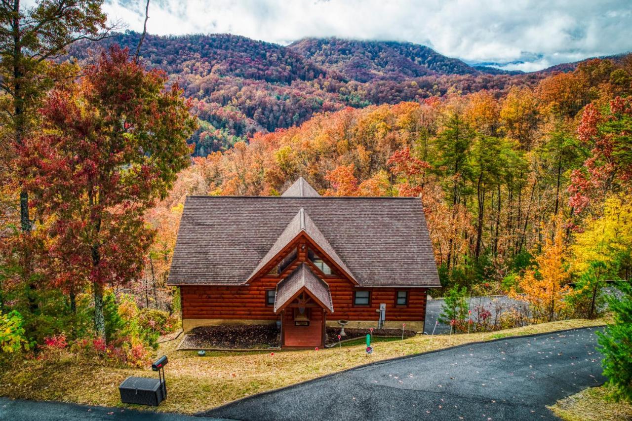 Peace In The Valley - Mtn Views W/Hottub, Gameroom, Theatre, Arcade Sevierville Esterno foto