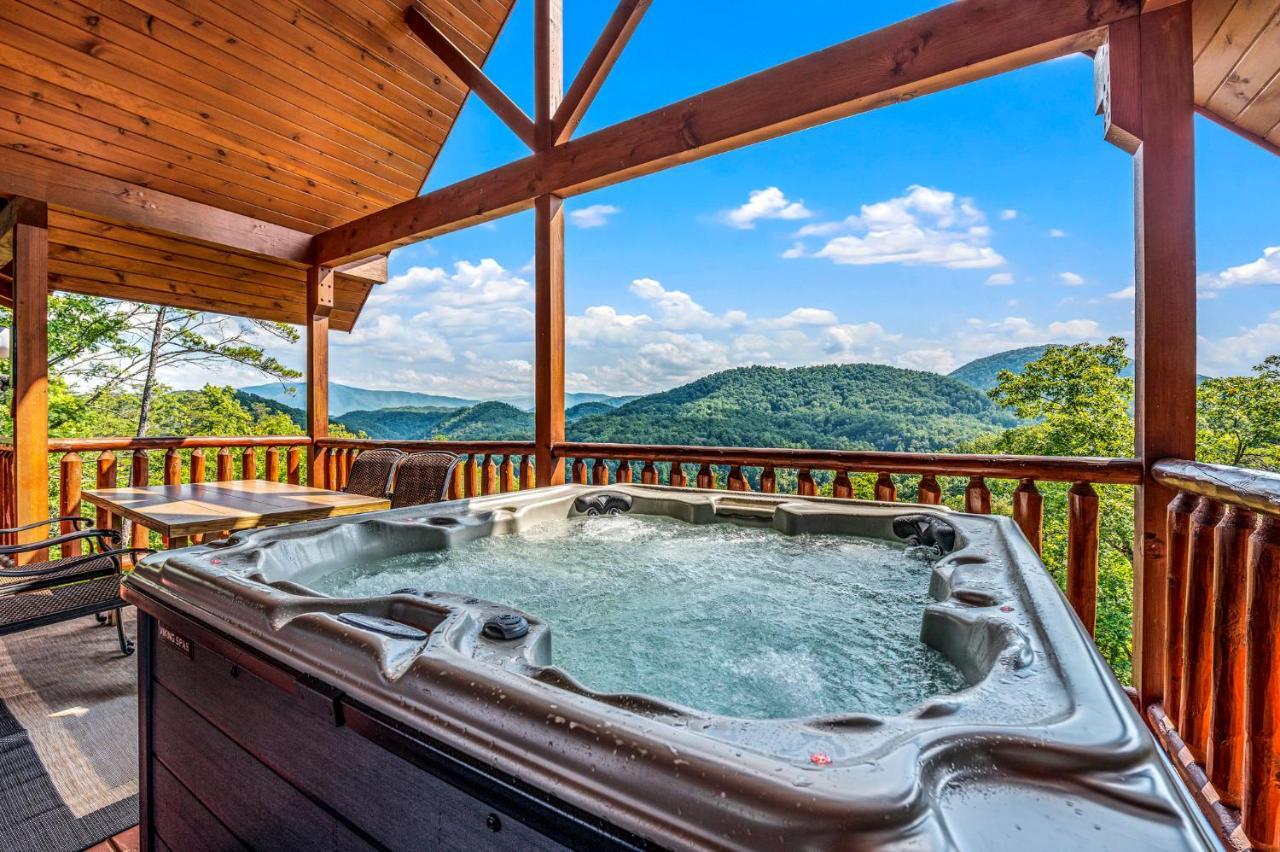 Peace In The Valley - Mtn Views W/Hottub, Gameroom, Theatre, Arcade Sevierville Esterno foto