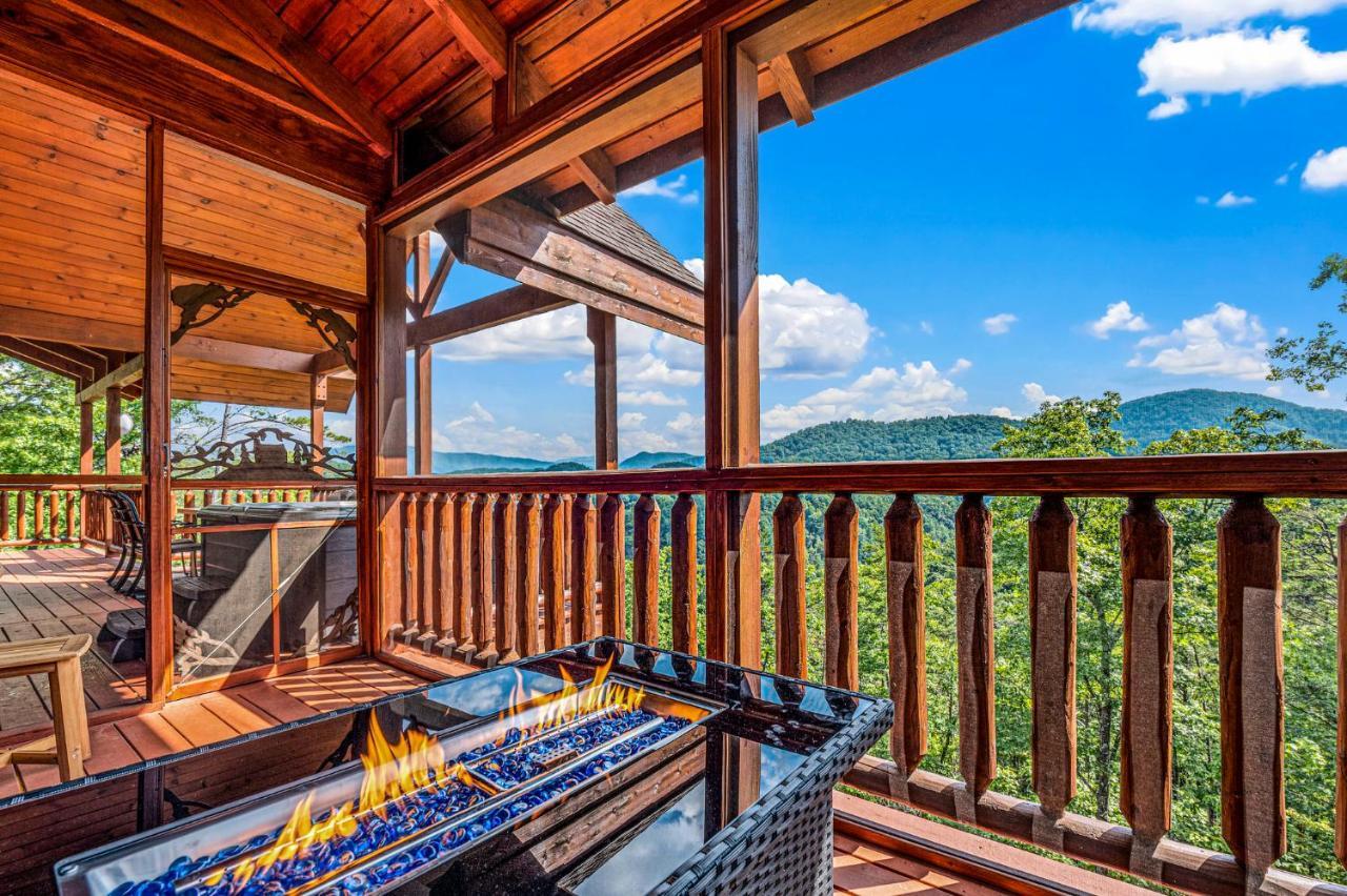 Peace In The Valley - Mtn Views W/Hottub, Gameroom, Theatre, Arcade Sevierville Esterno foto