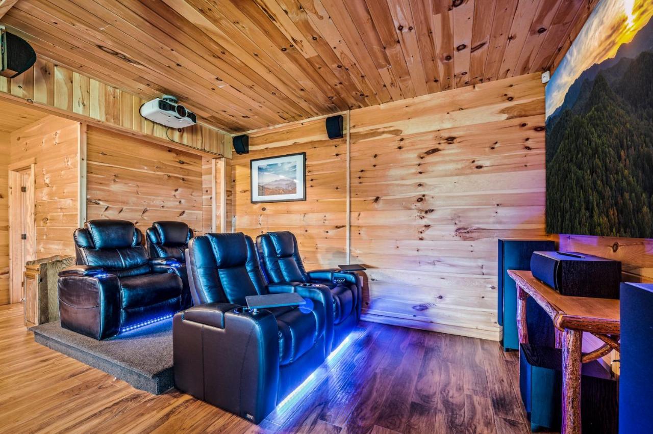 Peace In The Valley - Mtn Views W/Hottub, Gameroom, Theatre, Arcade Sevierville Esterno foto