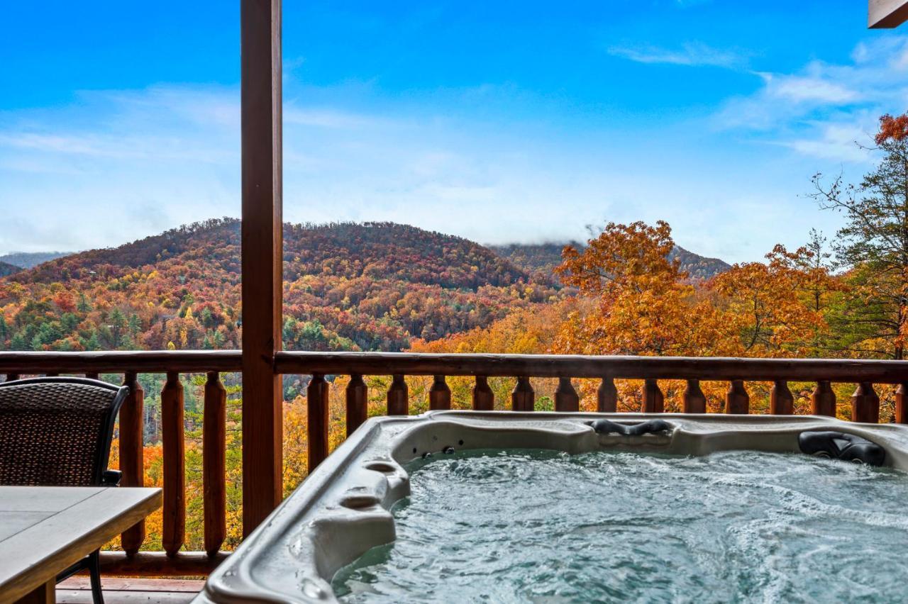 Peace In The Valley - Mtn Views W/Hottub, Gameroom, Theatre, Arcade Sevierville Esterno foto